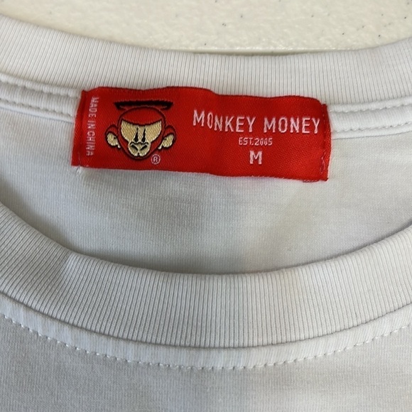 Monkey Money White Medusa T Shirt Size M - Picture 3 of 7